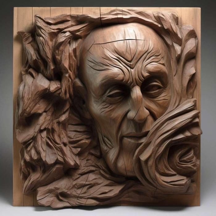 نموذج ثلاثي الأبعاد لآلة CNC 3D Art 